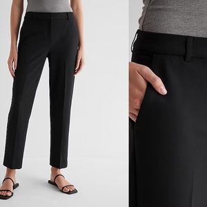 Express Editor Mid Rise Straight Pant 8L